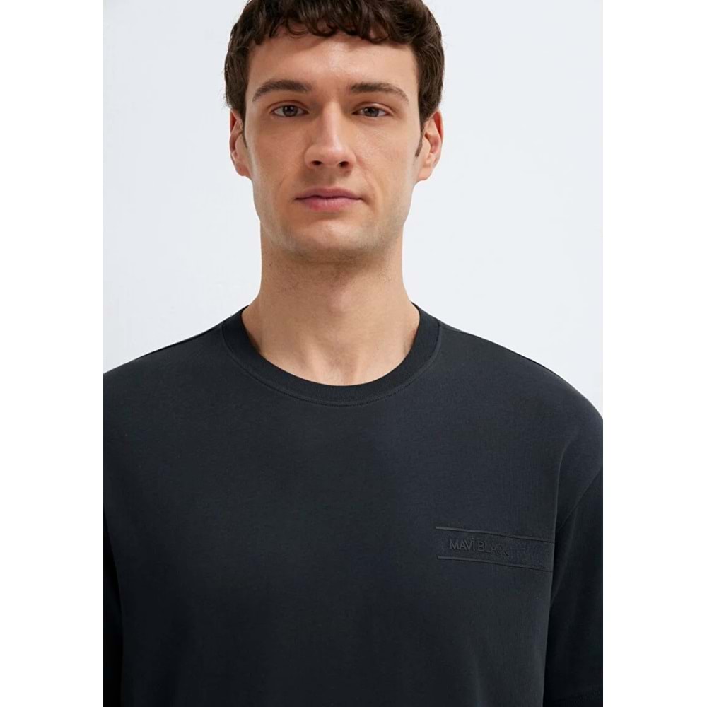 Mavi M0613589-71379 Mavi Black Logo Baskılı Tişört Erkek T-Shirt