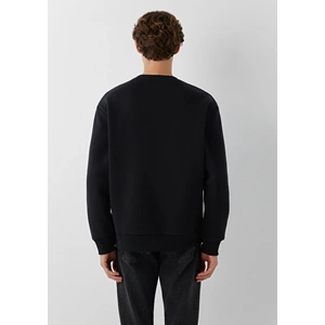 Mavi M0S10379-900 Mavi Logo Baskılı Sweatshirt Erkek Sweatshirt
