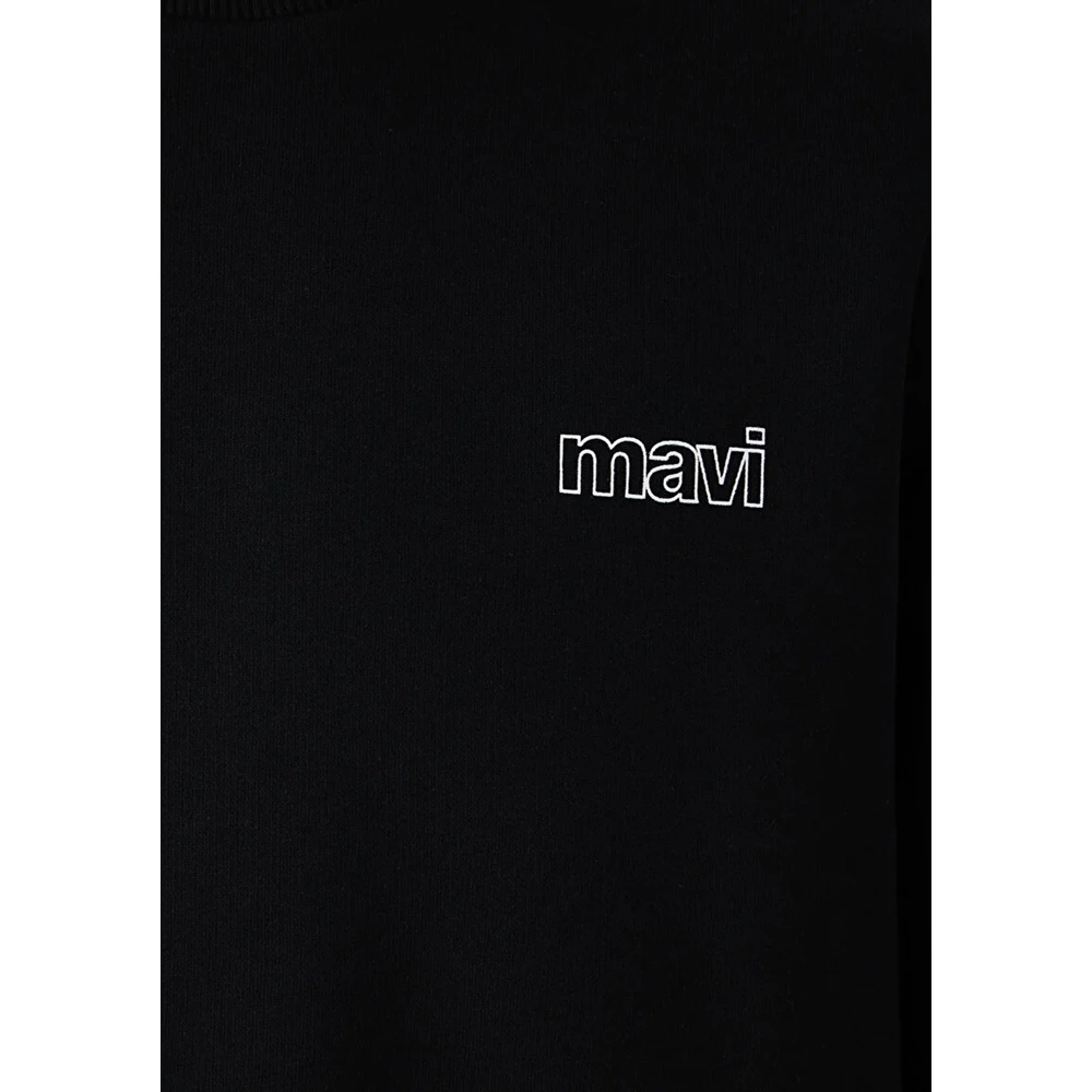Mavi M0S10379-900 Mavi Logo Baskılı Sweatshirt Erkek Sweatshirt