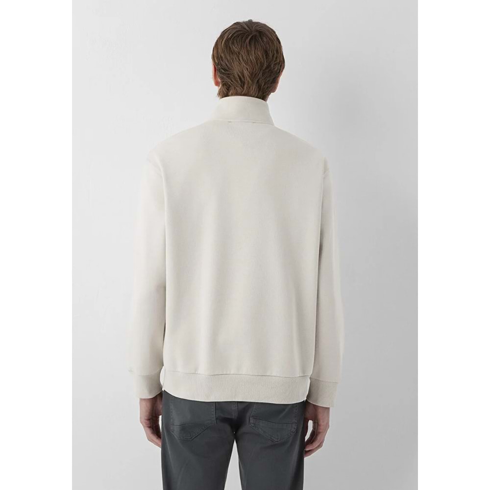 Mavi M0S10278-70144 Mavi Yarı Fermuarlı Erkek Sweatshirt