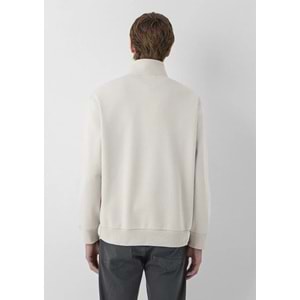 Mavi M0S10278-70144 Mavi Yarı Fermuarlı Erkek Sweatshirt