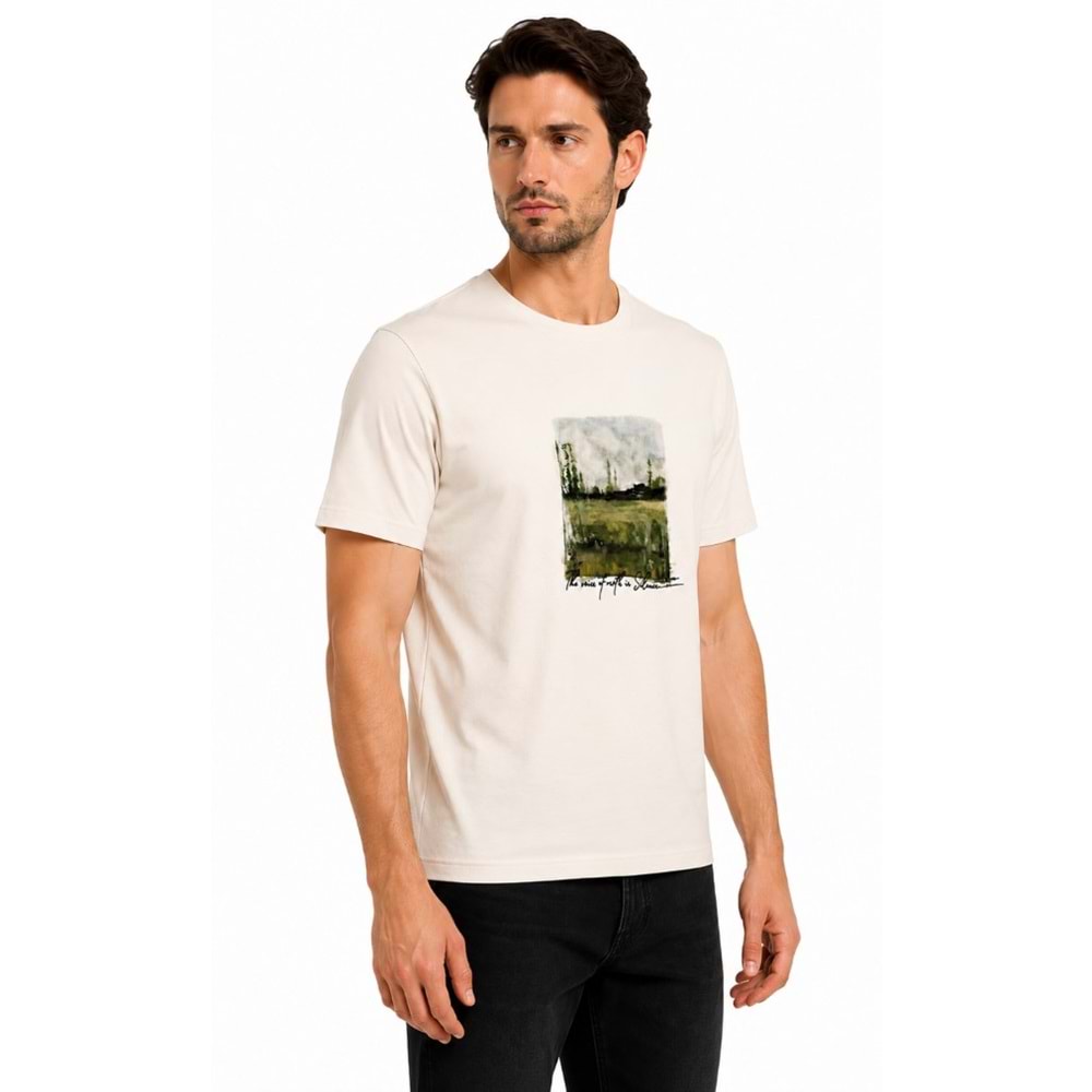 Mavi M0613517-70057 Mavi Baskılı T-Shirt Erkek Tişort