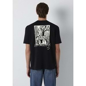Mavi M0613575-900 Mavi Henri Matisse Baskılı T-Shirt Erkek Tişort