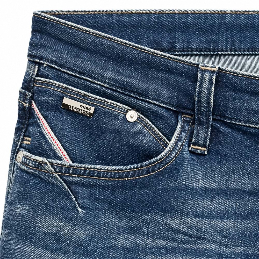 Mavi M00351A3789 Marcus Mavi Ultra Move Jean Pantolon Erkek Kot Pantolon