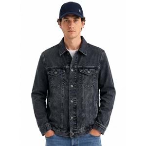 Mavi M010143-A4066 Mavi Dolphin Grey Classic Denim Jean Ceket Erkek Ceket