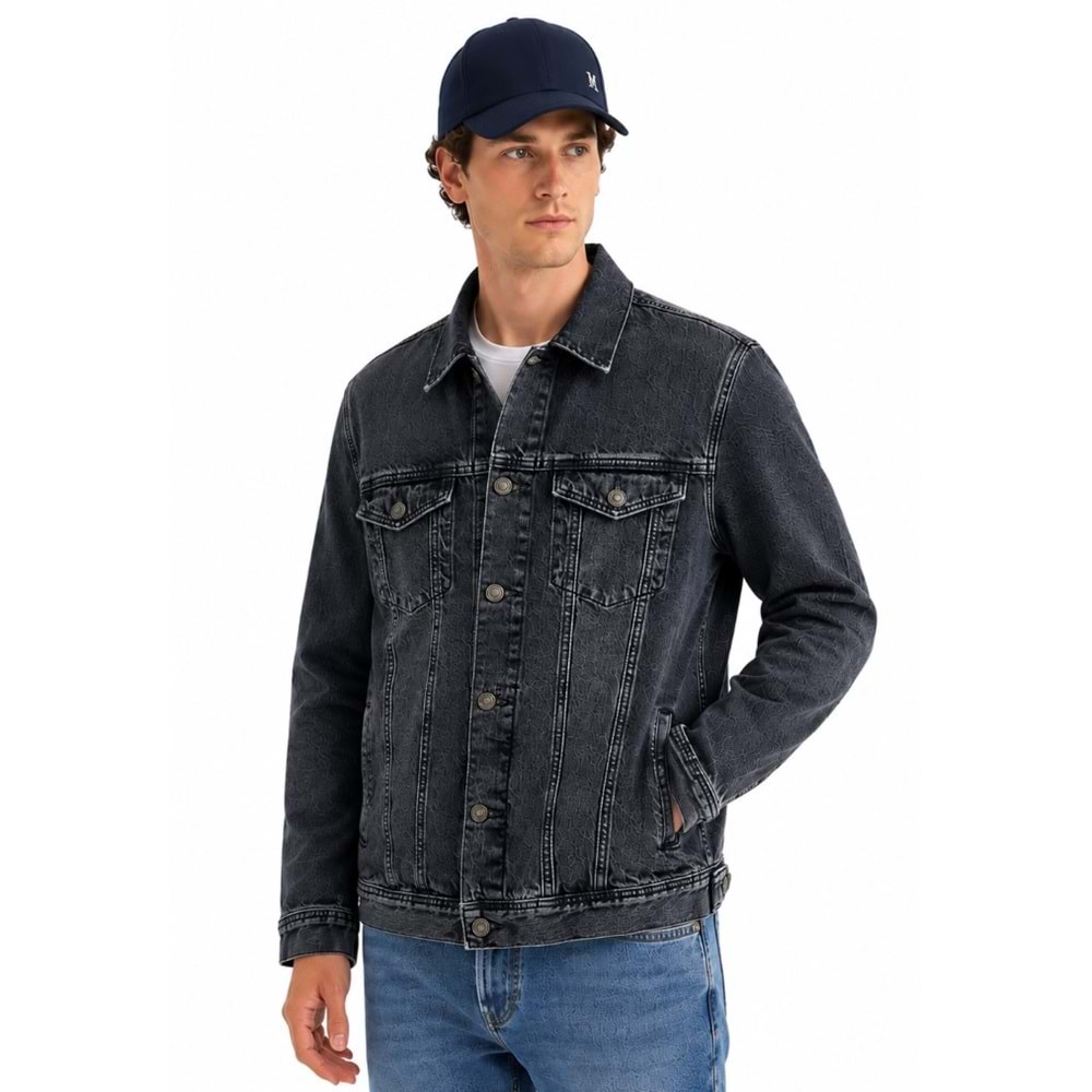 Mavi M010143-A4066 Mavi Dolphin Grey Classic Denim Jean Ceket Erkek Ceket