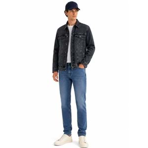 Mavi M010143-A4066 Mavi Dolphin Grey Classic Denim Jean Ceket Erkek Ceket