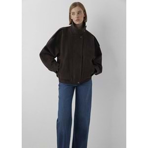 Mavi M1110904-70221 Kısa Trençkot Ceket Kadın Mont