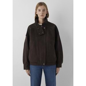 Mavi M1110904-70221 Kısa Trençkot Ceket Kadın Mont