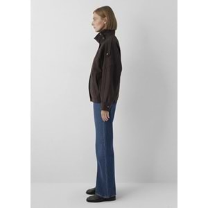 Mavi M1110904-70221 Kısa Trençkot Ceket Kadın Mont