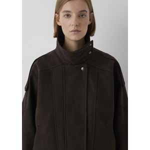 Mavi M1110904-70221 Kısa Trençkot Ceket Kadın Mont