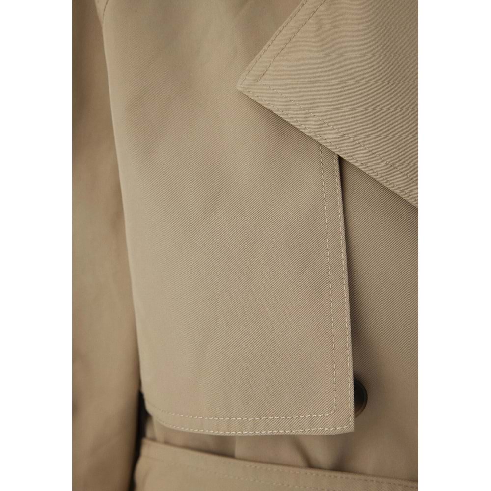 Mavi M1110910-70202 Kısa Trençkot Ceket Kadın Mont
