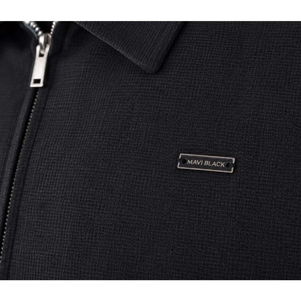 Mavi M0212087-80024 Mavi Black Fermuarlı Ceket Erkek Ceket