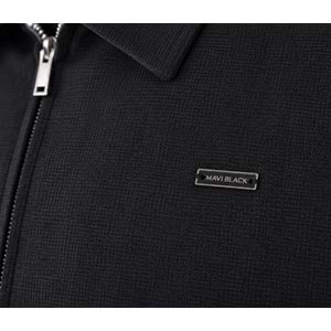 Mavi M0212087-80024 Mavi Black Fermuarlı Ceket Erkek Ceket