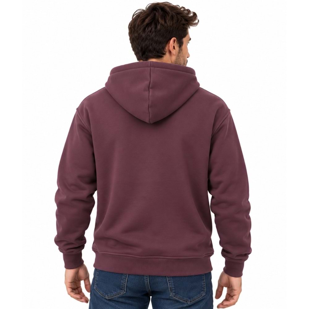 Mavi 065809-70223 Logo Nakışlı Erkek Kapüşonlu Sweatshirt
