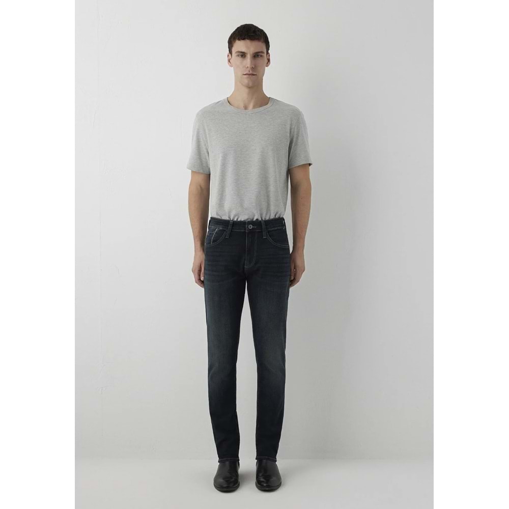Mavi M00422A4032 Jake Skinny Mavi Pro Puslu Vintage Jean Pantolon Erkek Kot Pantolon