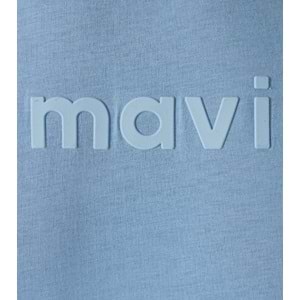 Mavi M0612732-70731 Mavi Logo Baskılı T-Shirt Erkek Tişort