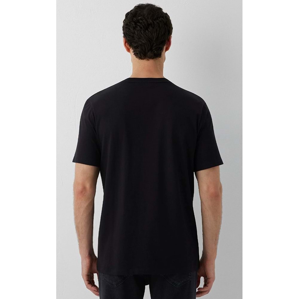 Mavi M0613539-900 Mavi Black Baskılı T-Shirt Erkek Tişort