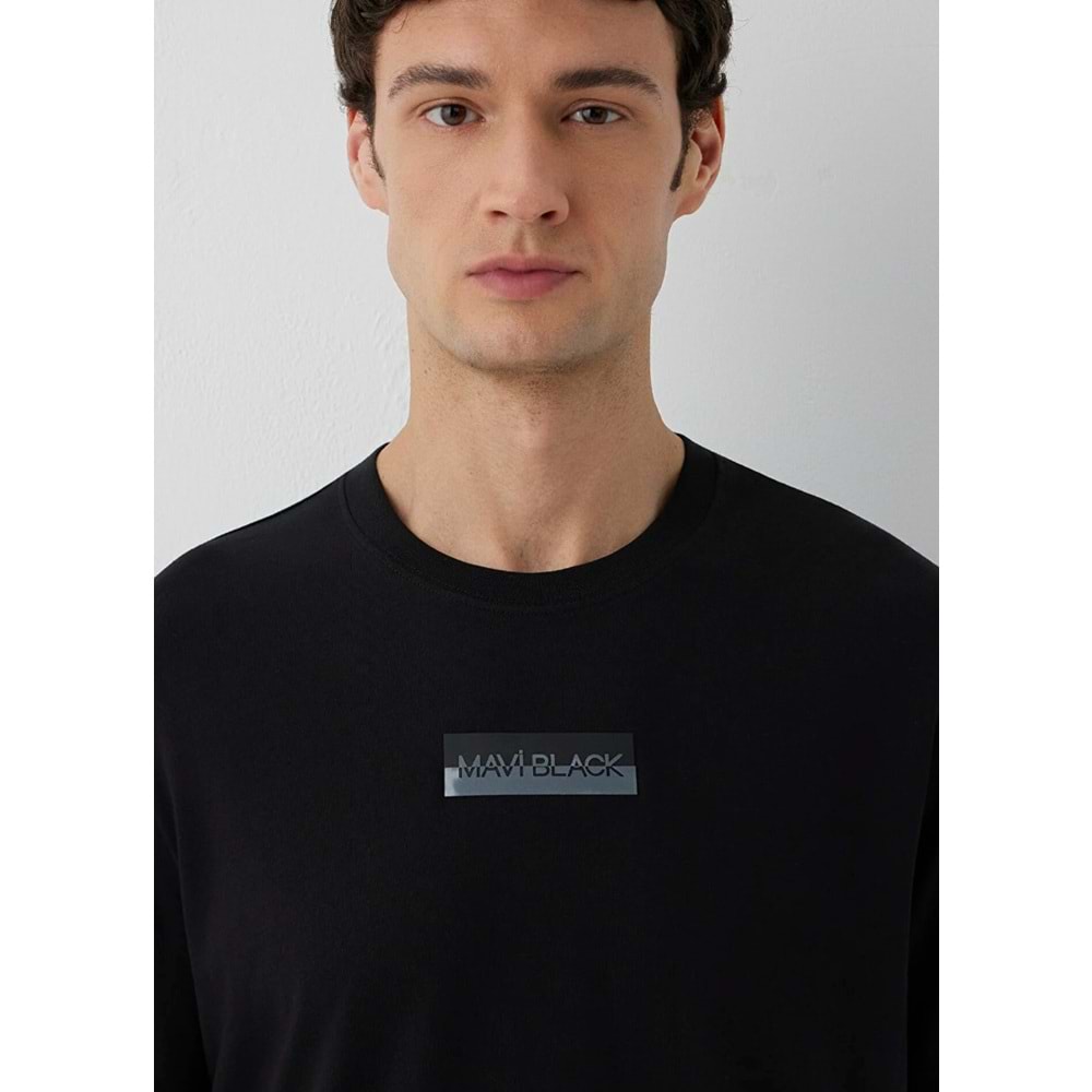 Mavi M0613539-900 Mavi Black Baskılı T-Shirt Erkek Tişort