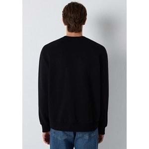 Mavi M0S10643-900 Mavi Logo Baskılı Erkek Sweatshirt