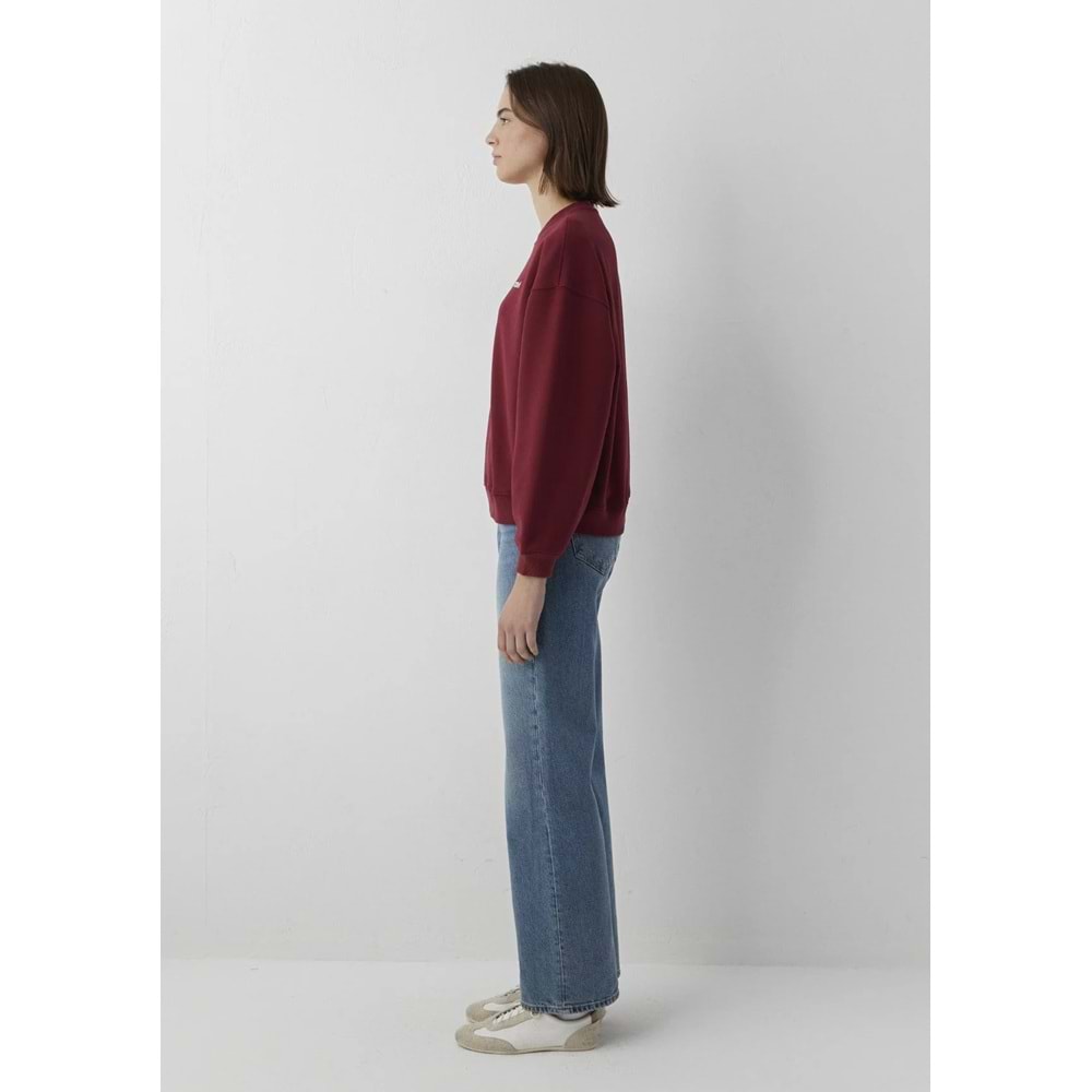 Mavi M1S10490-85633 Mavi Logo Baskılı Kadın Sweatshirt