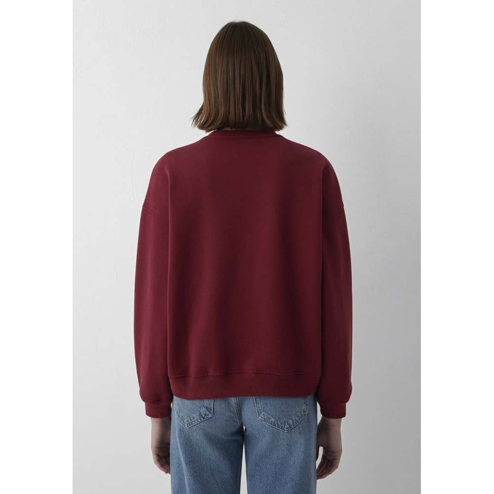Mavi M1S10490-85633 Mavi Logo Baskılı Kadın Sweatshirt