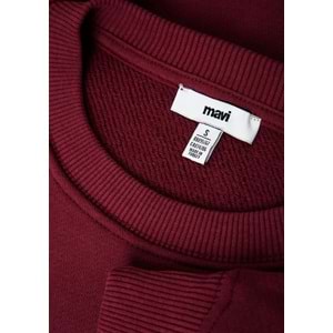 Mavi M1S10490-85633 Mavi Logo Baskılı Kadın Sweatshirt