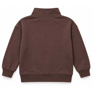 Mavi M6S10142-88067 Mavi Jeans Baskılı Yarı Fermuarlı Çocuk Sweatshirt