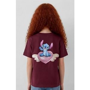 Mavi M7610481-70393 Stitch Baskılı Kız Çocuk Tişort