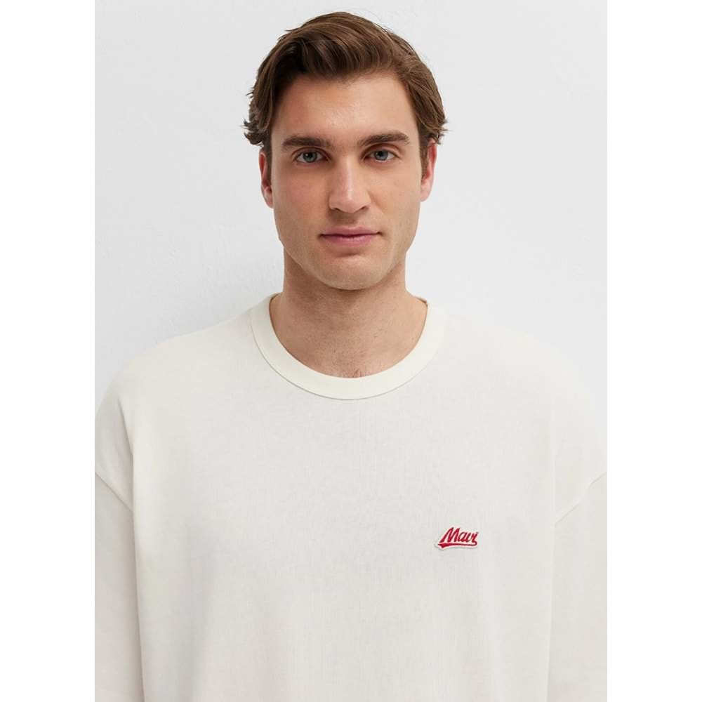 Mavi M0613503-70057 Mavi Logo Nakışlı T-Shirt Erkek Tişort