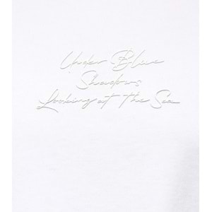 Mavi M0613674-620 Baskılı Beyaz Tişört Loose Fit Baskılı Tişört Erkek T-Shirt