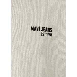 Mavi M0S10678-70072 Mavi Jeans Logo Baskılı Yarı Fermuarlı Erkek Sweatshirt