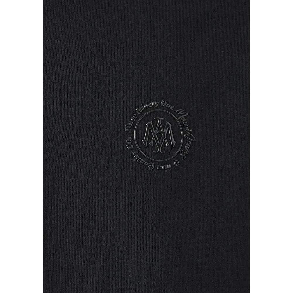Mavi M0S20112-900 Mavi Mühür Logo Yarı Fermuarlı Erkek Sweatshirt