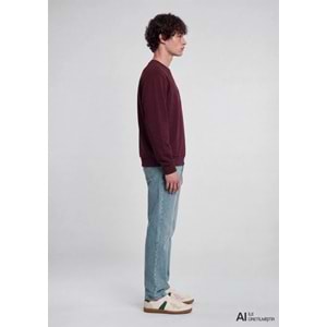 Mavi M0S10379-70434 Mavi Logo Baskılı Sweatshirt Erkek Sweatshirt