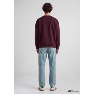 Mavi M0S10379-70434 Mavi Logo Baskılı Sweatshirt Erkek Sweatshirt
