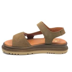 Venüs Garnet Hakiki Deri Comfort Ortopedik Kadın Sandalet