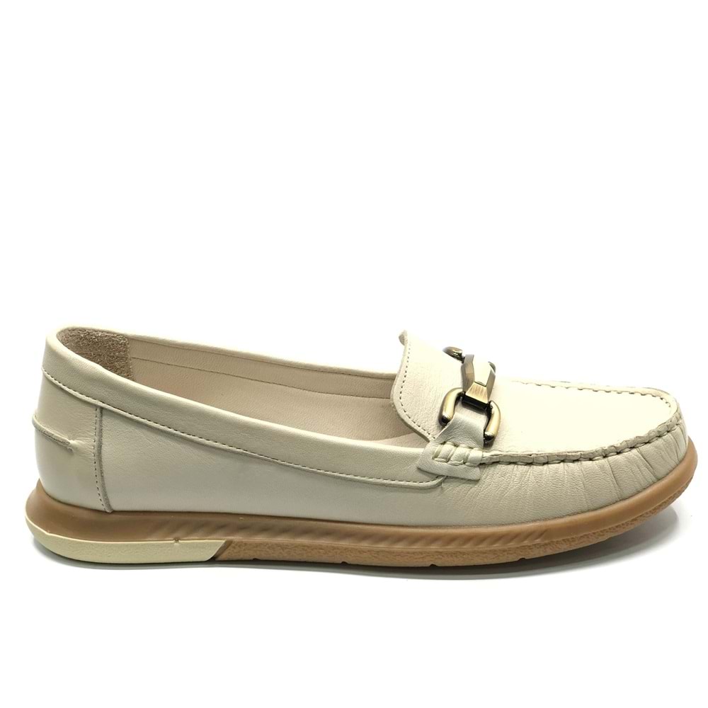 Venüs Rodentia Hakiki Deri Ortopedik Kadın Casual Babet Ayakkabı