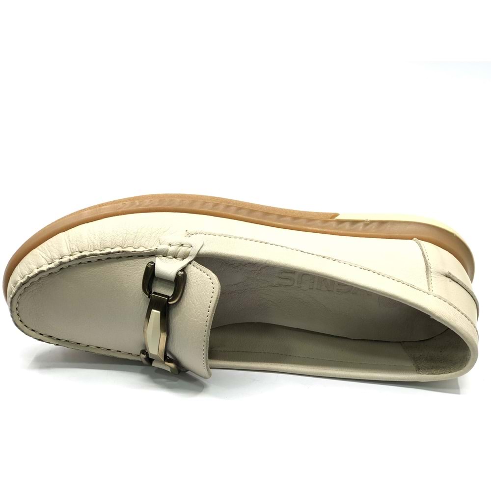 Venüs Rodentia Hakiki Deri Ortopedik Kadın Casual Babet Ayakkabı