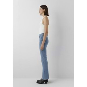 Mavi M101437-A7437 BlissLt Brushed Premium Blue Yüksek Bel Denim Jean Kadın Kot Pantolon