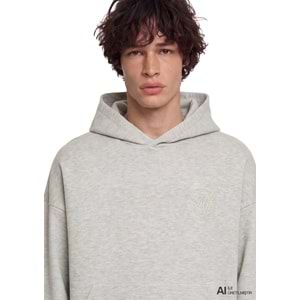 Mavi M0S20036-80196 Mavi Logo Detaylı Kapüşonlu Sweatshirt