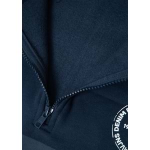 Mavi M0S20110-70488 Mavi Logo Detaylı Yarım Fermuarlı Sweatshirt