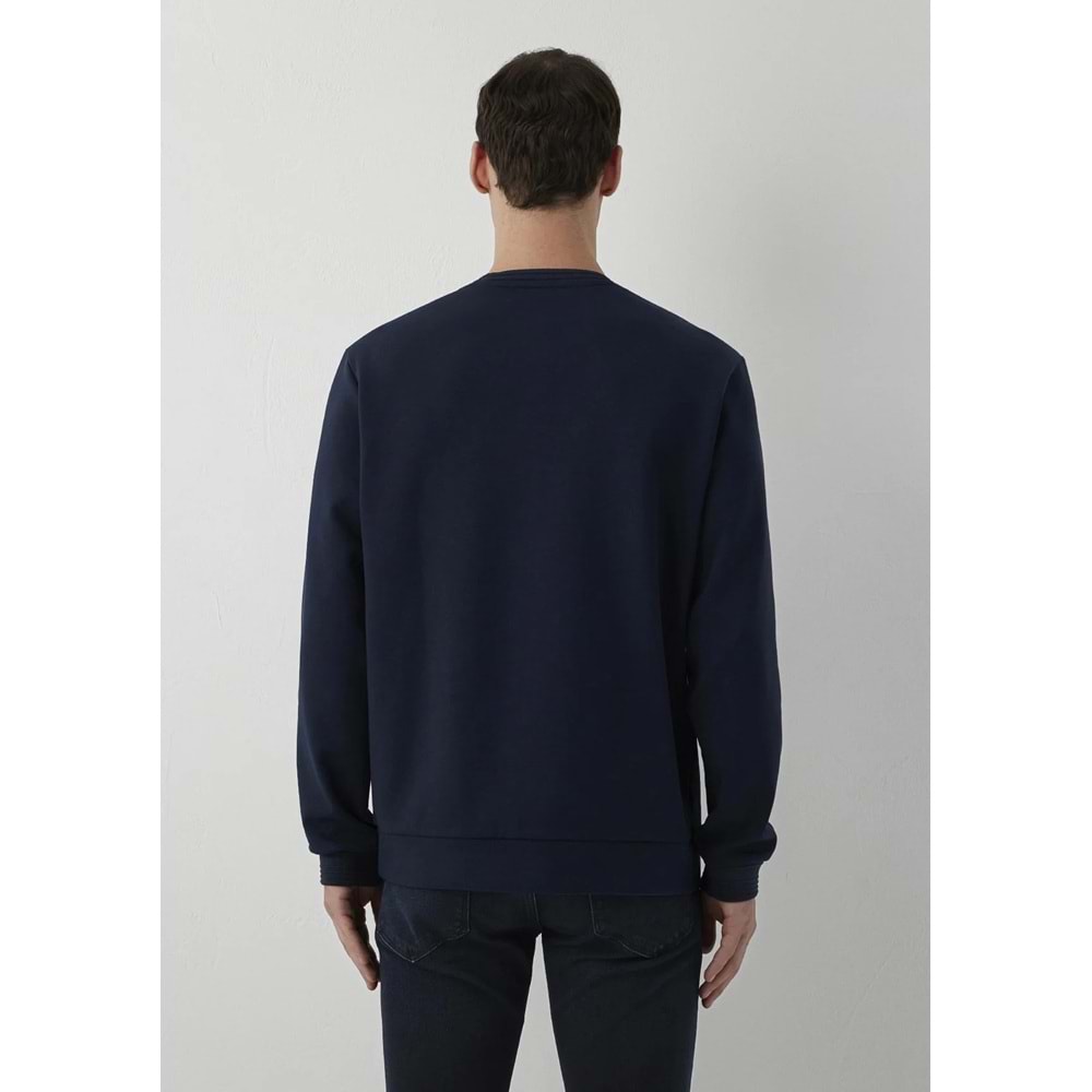 Mavi M0S20106-70490 Mavi Black Logo Baskılı Erkek Sweatshirt