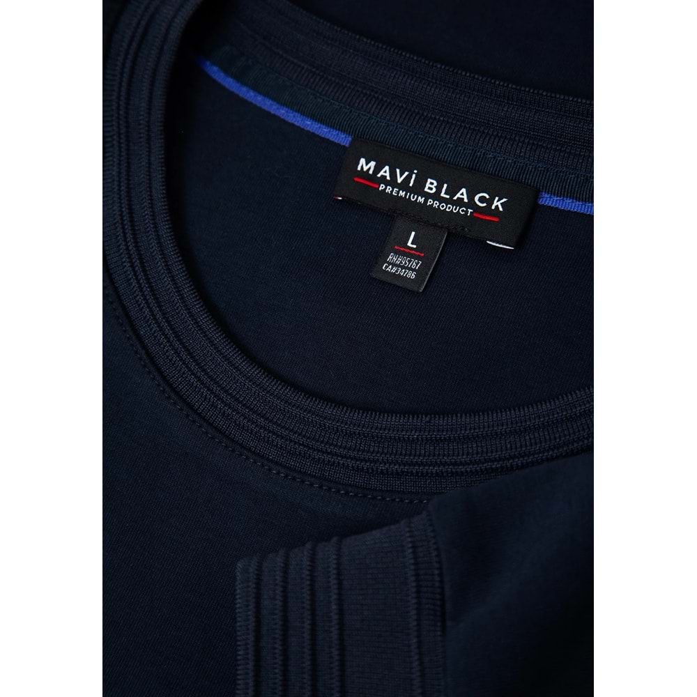 Mavi M0S20106-70490 Mavi Black Logo Baskılı Erkek Sweatshirt