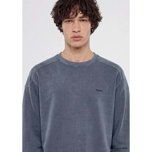 Mavi M0S20035-80776 Mavi Bisiklet Yaka Sweatshirt Erkek Sweatshirt