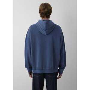 Mavi M0S20034-70488 Mavi Kapüşonlu Erkek Sweatshirt