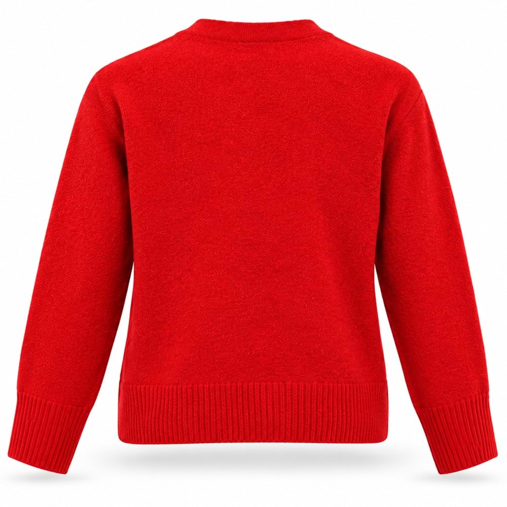 Mavi M1720098-80791 Mavi Düğmeli Kazak Hırka Kadın Sweatshirt
