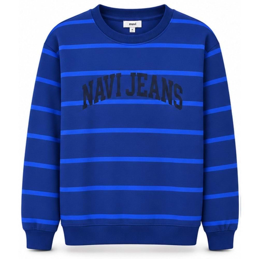 Mavi M1S20129-85471 Mavi Jeans Logo Baskılı Kadın Sweatshirt