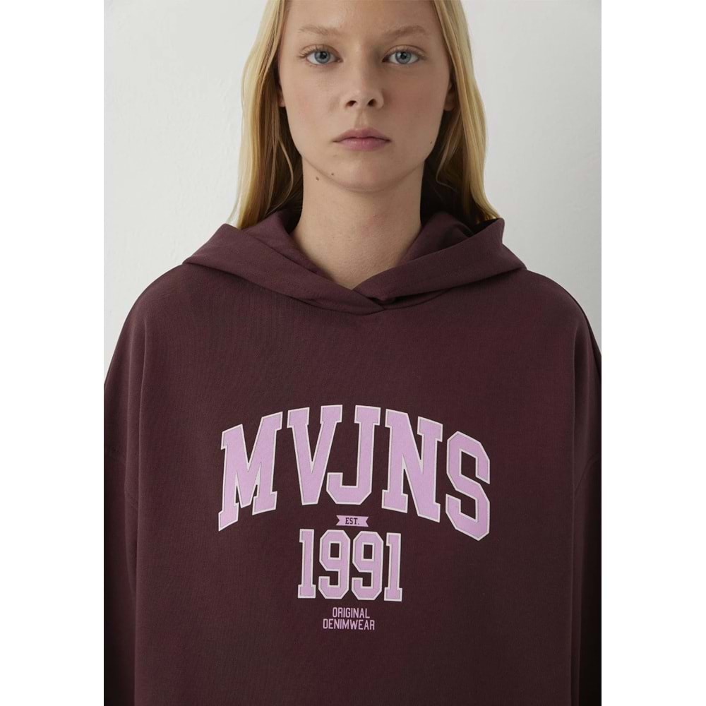 Mavi M1S20141-70421 Mavi Jeans Logo Baskılı Kadın Sweatshirt