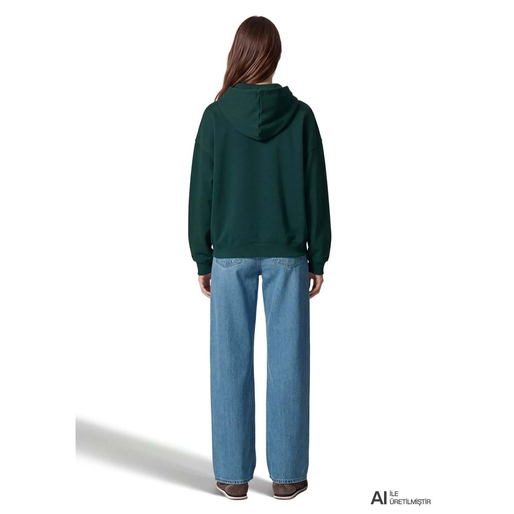 Mavi M1S20141-71929 Mavi Jeans Logo Baskılı Kadın Sweatshirt