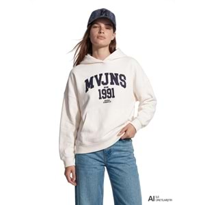 Mavi M1S20141-80194 Mavi Jeans Logo Baskılı Kadın Sweatshirt